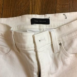 Ann Taylor white jeans